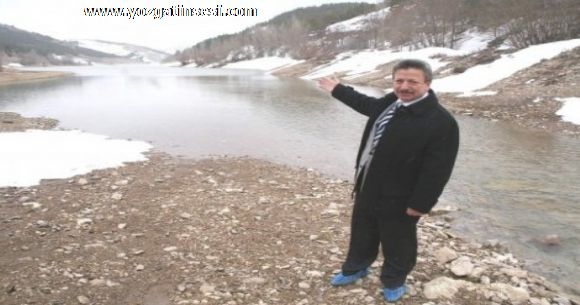 Yozgatta eriyen kar sular� baraj ve g�letleri doldurdu.