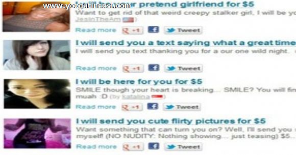 5 dolara k�z arkada�!