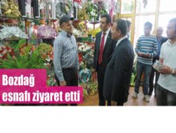 Bozda� esnaf� Ziyaret etti
