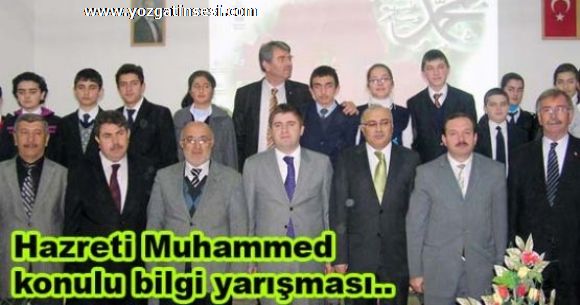 Akda�madeni �l�esinde Peygamberimizin Hayat� Ve G�zel Ahlak� Konulu Yar��ma Yap�ld�
