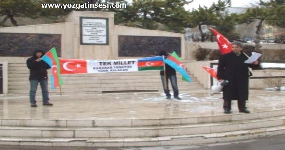 Hocal� Katliam�n�n 20. Y�l D�n�m�ne Yozgat'ta Ermeniler Protesto Edildi