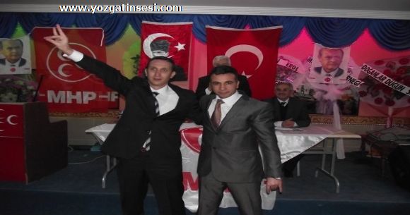 �mer A��kel MHP Sar�kaya il�e ba�kanl���na se�ildi.