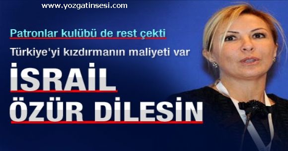 �mit Boyner den israile sert uyar�!!!