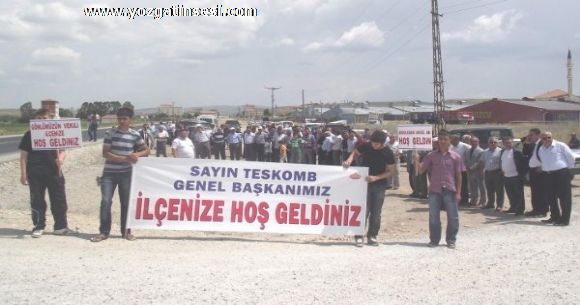 Sar�kaya MYO �n�aat�na Teskomb Gelen Ba�kan� Akg�l den Destek Geliyor