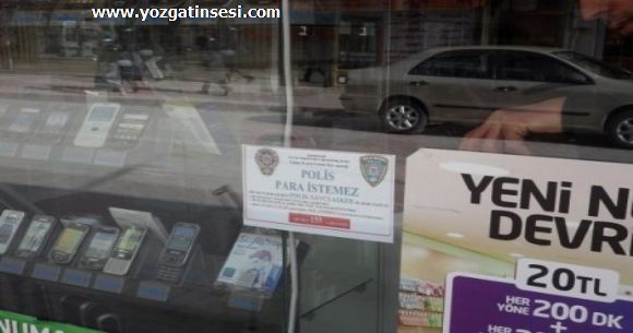 Sorgunda Polisin Uyar�lar� Doland�rc�l�k Olaylar�n� Azaltt�