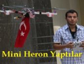 �niversiteli Gen� mucitler mini Heron yapt�!