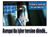 Avrupa borsalar� eksiye ge�ti ve....