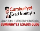 Be��ar Esad: Ben de�il Erdo�an de�i�ti