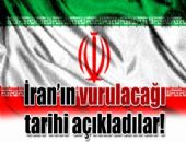 ingiltere iran� vurma tarihini  verdi!