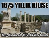 1675 y�ll�k kilise bulundu