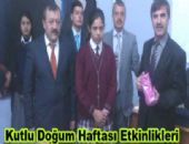 Bo�azl�yanda Okullar Aras� Kutlu Do�um Haftas� Etkinlikleri Ba�lad�