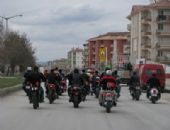 Sorgunlu Motosiklet�ilerden Polislere Destek