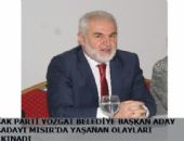 Yozgat Belediye Ba�kan Aday Aday� S�leyman Kandemir