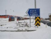 Yozgat-�orum Yolu Trafi�e Kapand�