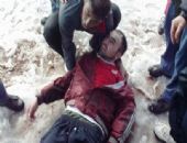 Yozgat amat�r k�me ma��nda  kavga 5 futbolcu yaral�.