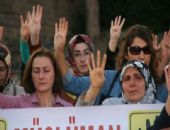 Yozgatl�lar sisi ve esad� protesto etti...