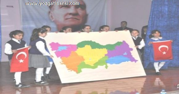 Yozgat Yerk�y de istiklal Mar��n�n kabul�n�n 91inci y�l� d�zenlenen t�renle kutland�.