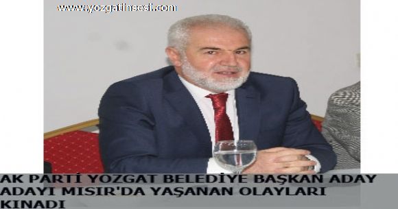 Yozgat Belediye Ba�kan Aday Aday� S�leyman Kandemir