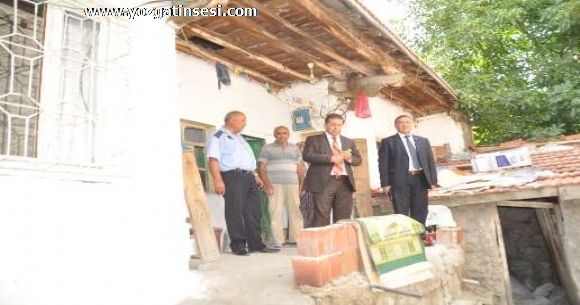 Yozgatta fakir aileye destek ...