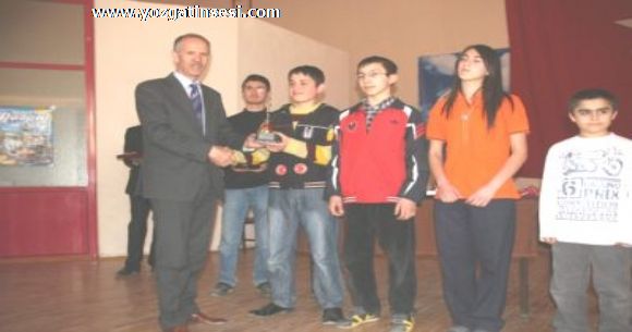 Yozgat taki satran� turnuvas� sona erdi.