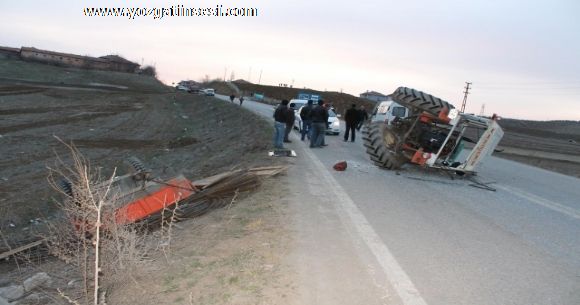Yozgat ta Trakt�r Kazas�