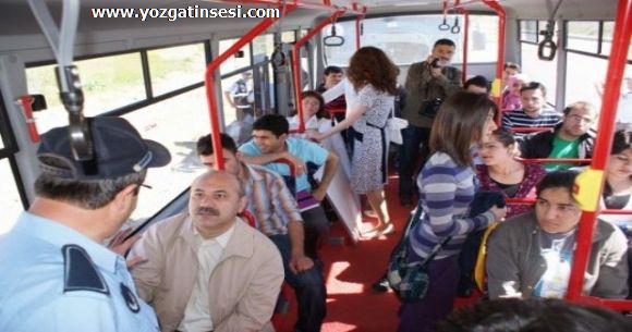 Yozgat ta Halk Otob�sleri Denetlendi