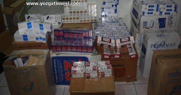 Yozgat Emniyeti 14 Bin 900 Paket Ka�ak Sigara Yakalad�
