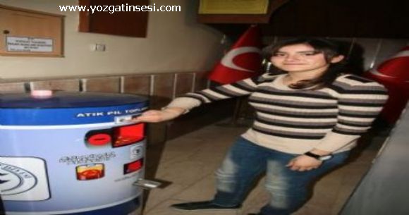 Yozgat ta At�k pili Makinaya At �ekeri Kap