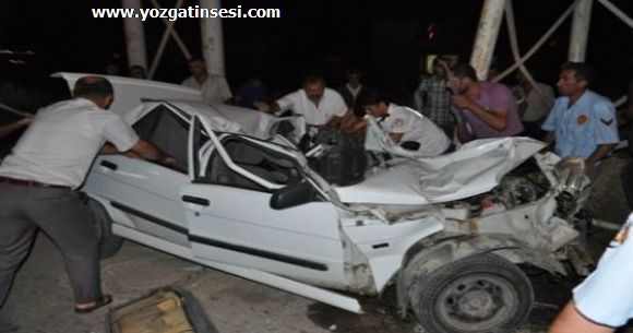 Yozgat'ta Trafik Kazas�: 2 �l�, 4 Yaral�