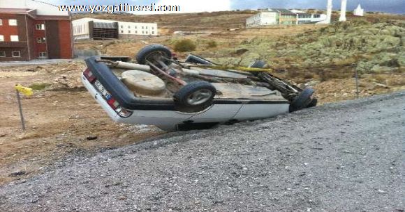 Yozgatta trafik kazas�: 3 yaral�